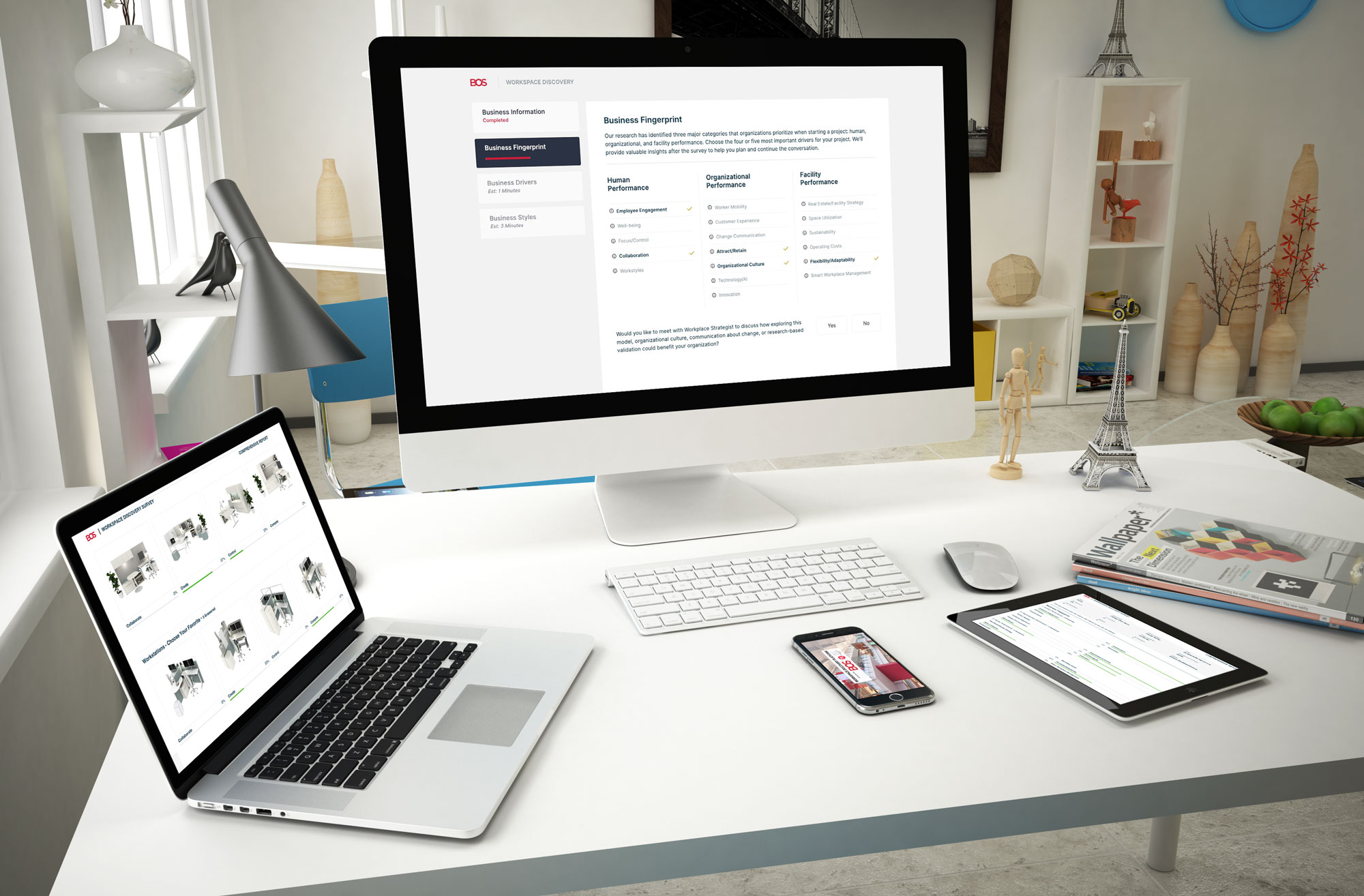 Workspace Discovery Compass
